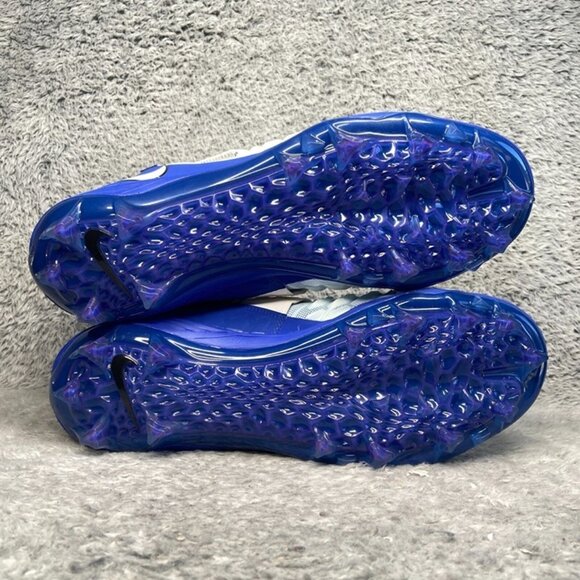 Nike Force Savage Elite 2 White Royal Blue Size 16 Men Football BV3962-105 - Picture 6 of 7